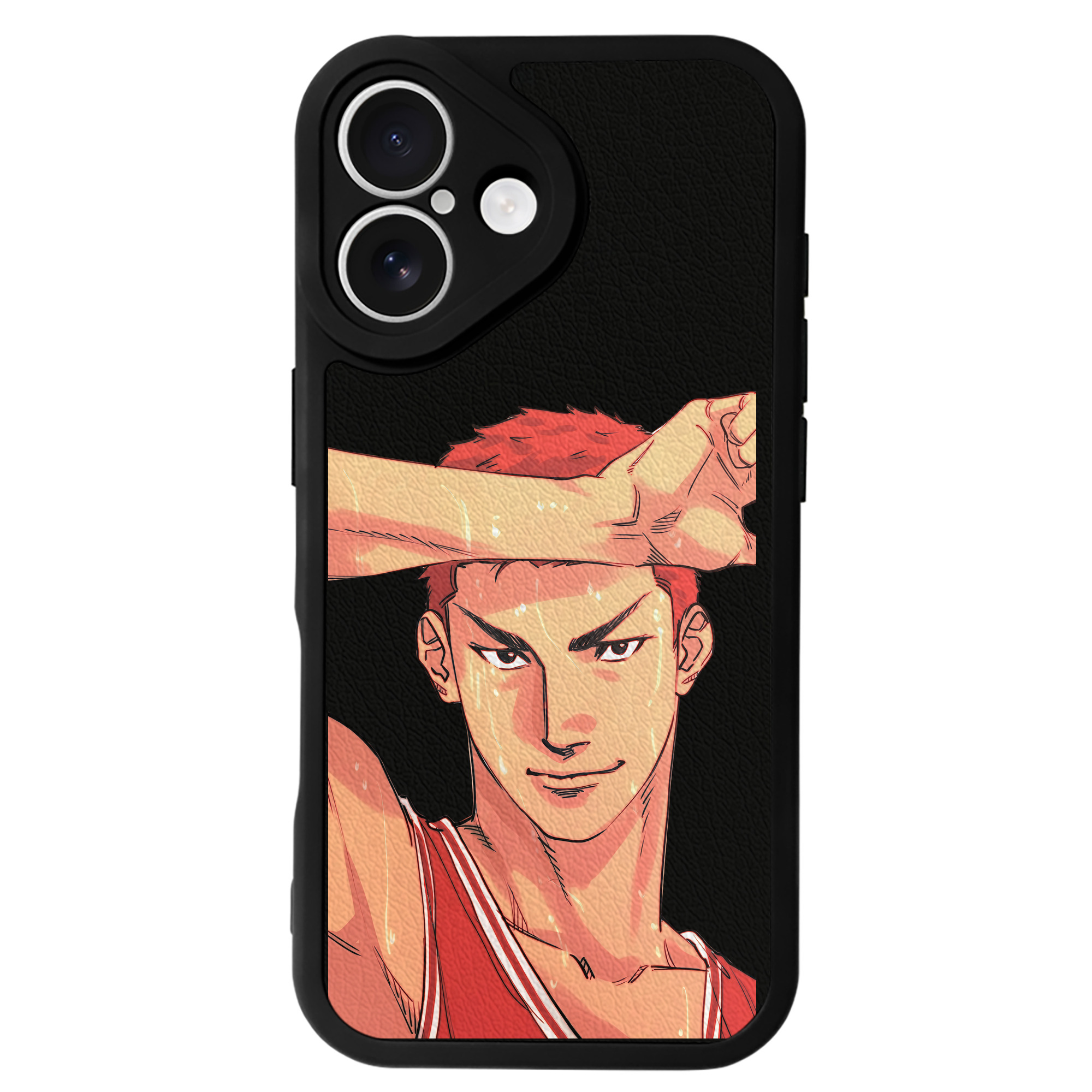 （画像用） SLAM DUNK／スラムダンク 【iPhone 16シリーズ対応】シリコンスマホケース（レザー調） 材質：シリコン
